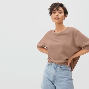 Everlane air oversized crew tee